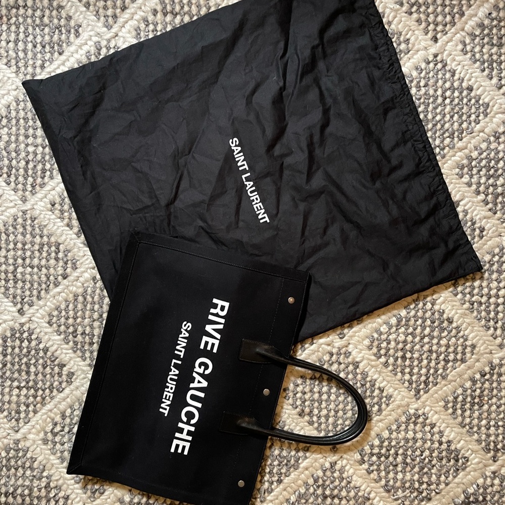 Saint Laurent Rive Gauche Tote - Picture 3 of 6